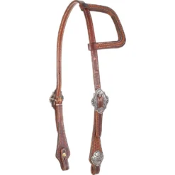 Mini Basket Weathered Antique Slip Ear Headstall