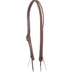 Martin Saddlery Roughout Ranahan Chocolate Split Ear Headstall