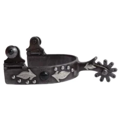 Professionals Choice Youth Black Feather Spur