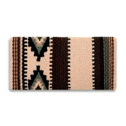 Mayatex Sand/Sage New Zealand Cowtown Wool Saddle Blanket