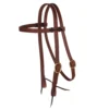 NRS 3/4' Harness Leather Heavy Oil Browband Headstall