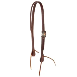 Cowperson Tack NRS Exclusive Foster Flower Slit Ear Headstall By Cowperson Tack
