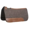 Mustang Contoured Pressed Wool Pad W/PVC Bottom