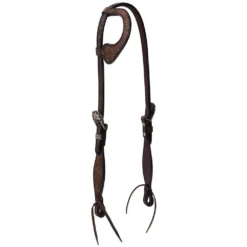 Weaver Leather Turquoise Cross Frontier Tack Single Ear Headstall