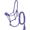 Tough 1 Mule Tape Halter/10ft Lead Purple Funfetti