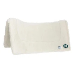 Diamond Wool Pad Company 30x30 Contoured Wool Fleece Liner Pad