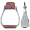 3 In SA Walls Aluminum Flat Bottom Bell Saddle Stirrup
