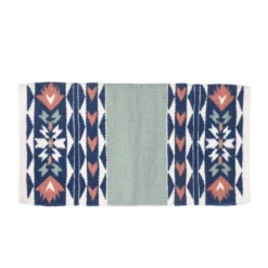 NRS Exclusive Thistle Seafoam/Coral Saddle Blanket