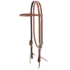 Weaver Leather Harness Browband Headstall With Floral Designer Hardware