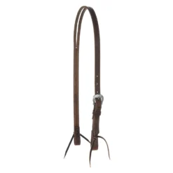 Weaver Leather Harness Split Ear Headstall With Floral Designer Hardware