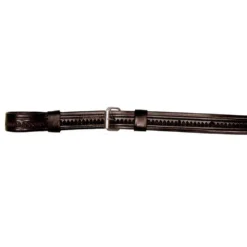 Circle Y Saddlery Walnut 1 1/2in. Shell Tooled Flank Cinch