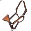 Professionals Choice Professional ' S Prarie Flower Leather Bronc Halter