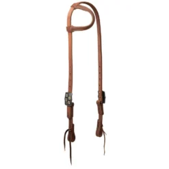 Weaver Leather ProTack Silver Flower Single Ear Headstall