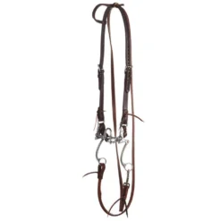 Professionals Choice Horse Bridle Set With Twisted Correctional Port 7 Shank Bit