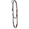 Nrs Tack Horse Bridle Set With Ported Chain 7 Shank Bit