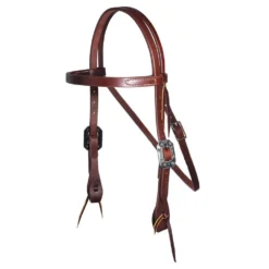 Professionals Choice Ranchhand 3/4in. Brow Band Headstall W/Arrow Buckles