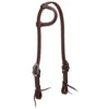 Weaver Leather Working Tack Sliding Ear Headstall W/Buffed Brown
