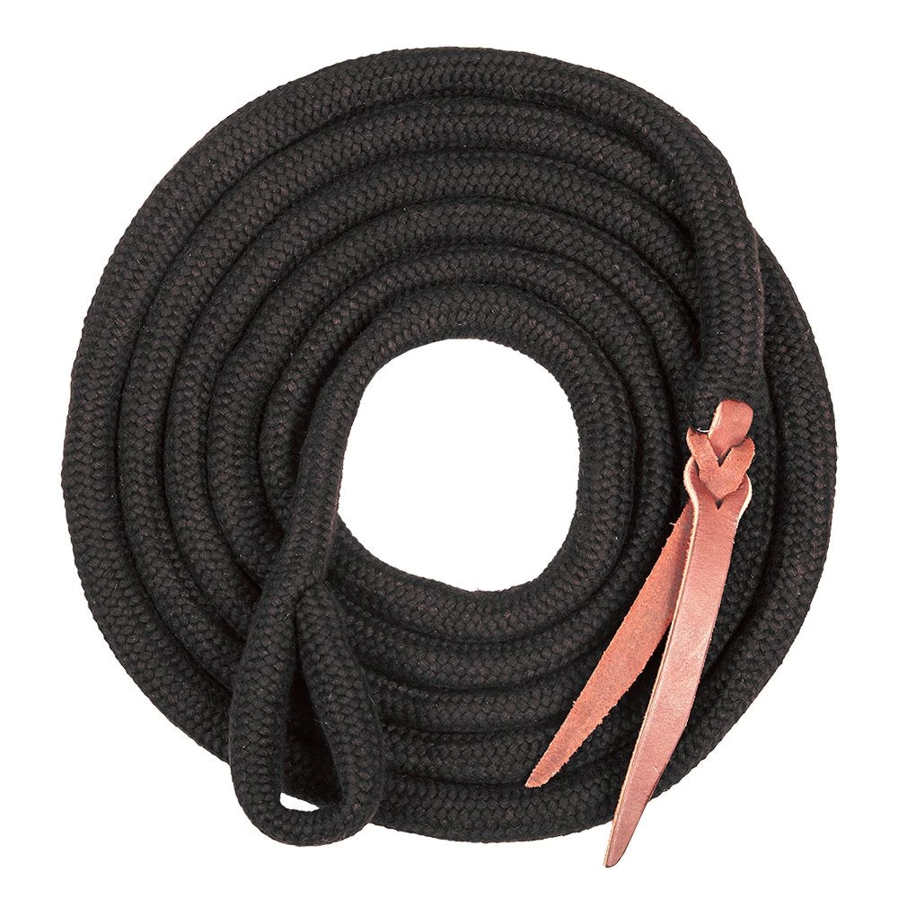 Mustang Pima Cotton Cowboy Lead W/Leather Popper