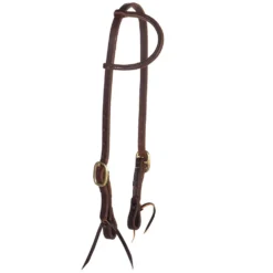 NRS Double Buckle Slip Ear Headstall