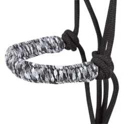 Cashel Company Black Paracord Rope Nose Halter