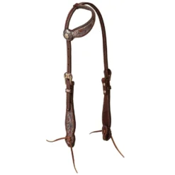 Weaver Leather Patina Rose Browband Headstall
