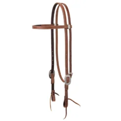 Weaver Leather Synergy Floral Latigo Lined Browband Headstall