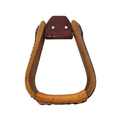 Martin Saddlery 3in Extra Wide Natural Rawhide Stirrup