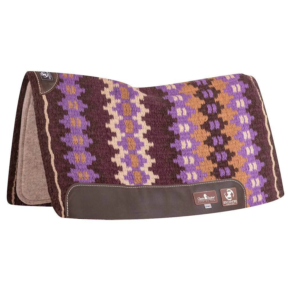 Classic 3/4in Zone Wool Top 32x34 Felt Saddle Pad - Image 5