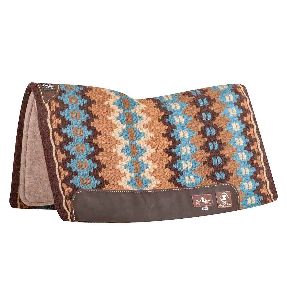Classic 3/4in Zone Wool Top 32x34 Felt Saddle Pad - Image 6