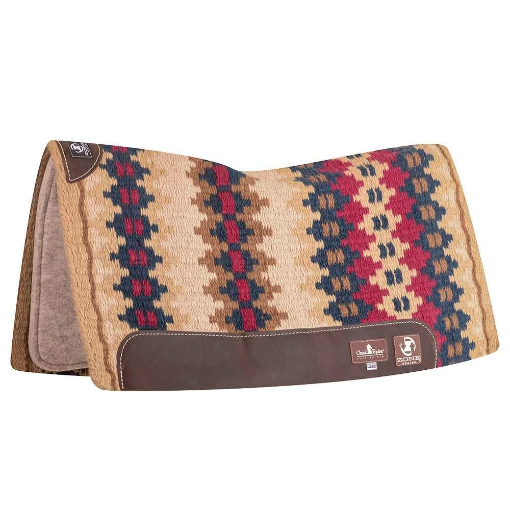 Classic 3/4in Zone Wool Top 32x34 Felt Saddle Pad - Image 8