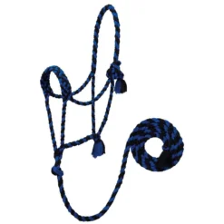 Weaver Leather Ecoluxe Braided Rope Halter With 8ft Lead