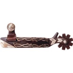 NRS Men's Antique Spurs With Barbwire