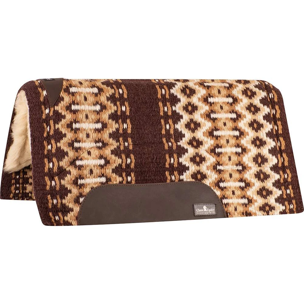 Classic 3/4' SensorFlex Wool Top 32 X 34 Saddle Pad - Image 4