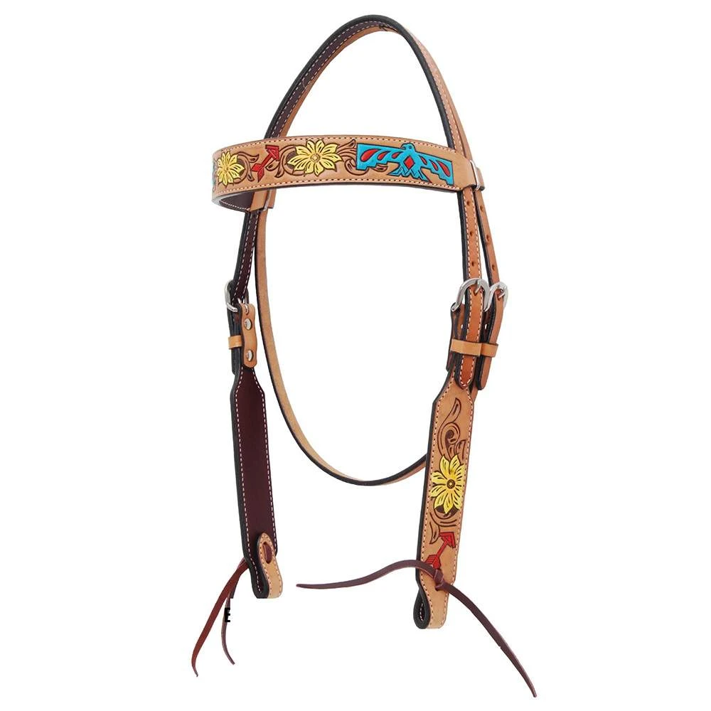 Rafter T Ranch Company Thunderbird Browband Headstall