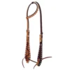 Rafter T Ranch Company Turquoise Sunflower Single Ear Headstall