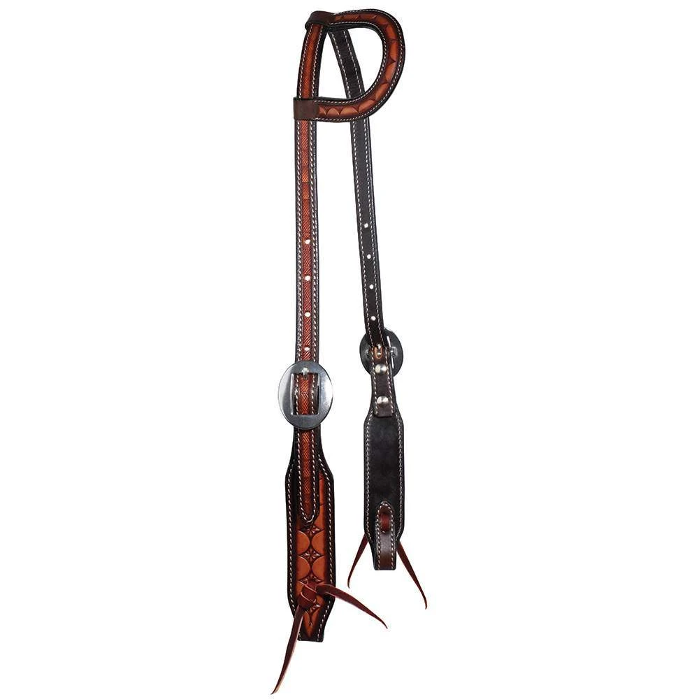 Professionals Choice Diamond Single Ear Headstall