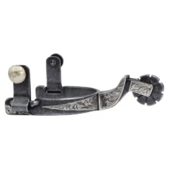 Professionals Choice 1/2in Engraved Scroll Spur