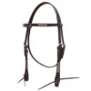 Oxbow Tack Sonoma Browband Headstall W/ Rawhide Weaving