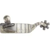 Cowpuncher Silver Mounted Spurs With Bars