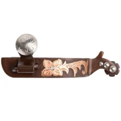 Partrade Trading Corporation Women's Antique Copper Crystal Spurs