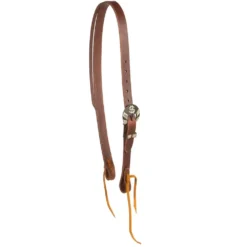 Cowperson Tack Dollar Sign Buckle Slit Ear Headstall