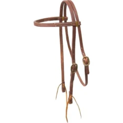 Cowperson Tack Single Buckle 5/8in Browband Headstall