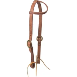 Cowperson Tack Super Tough 1in Slide Ear Headstall