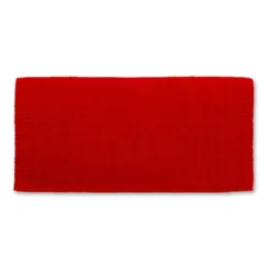 NRS San Juan Solid Lightweight Saddle Blanket Red