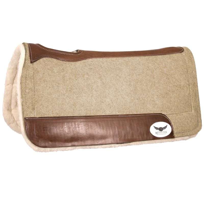 Cactus Saddlery 3/4in. Trevor Brazile Relentless Tan Extreme Roper Gel Saddle Pad