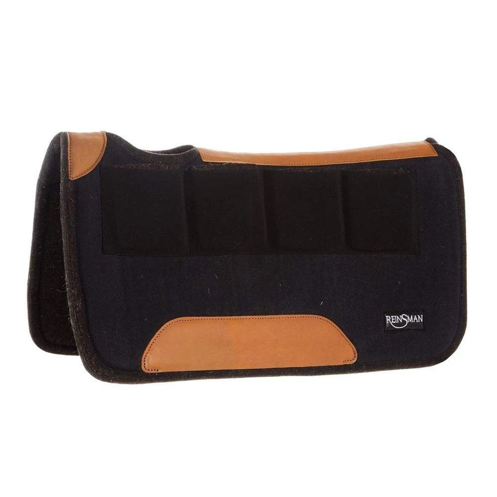 Reinsman 7/8 Inch 4 Pocket Shim Correction Felt Saddle Pad - Image 2