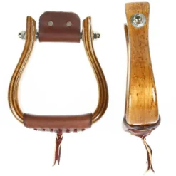 Don Orrell Birds Eye Maple 2in Flat Bottom Stirrup