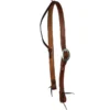 Nrs Tack Oiled Single Latigo Ear With Single Buckle Headstall