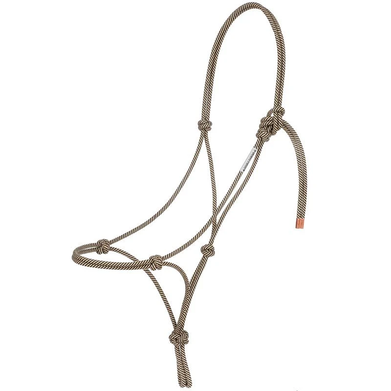 Double Diamond Halters Spiral Pattern Draft Horse Halter