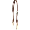 Cowperson Tack 5/8inch Slot Ear Headstall W/ Card Suit & Pistols Hardware